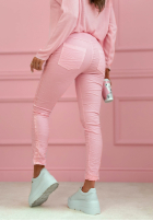 Wiskozowe Kalhoty The Spring Begins žluté