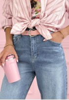 Kalhoty džínové  mom fit Biggest Adventure modré