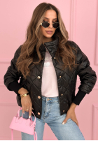 Prošívaná Bunda ze stójką Hilda žlutá