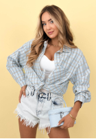 Bawełniana Košile w kratę Golden Sunshine žlutá