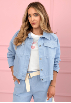 Sztruksowa Bunda Fooling Yourself růžová