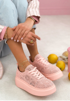 Koronkowe Tenisky Bianco bílé