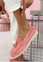 semišové mokasyny Margot blankytné