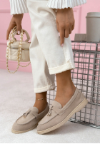 semišové mokasyny Margot blankytné