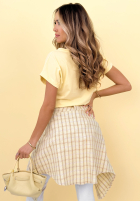 Tričko Solenne žlutá