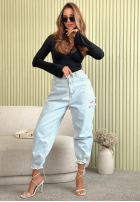 Halenka longsleeve z dekoltem i koronką Subtle Touch černá