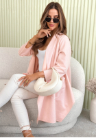 Narzutka oversize Janessa růžová