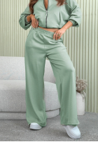 Wiskozowy Tepláková souprava Mikina i Kalhoty Now You See szałwioy