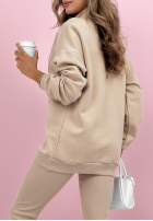 Souprava Mikina, Legíny, top 3in1 Look At Me ecru