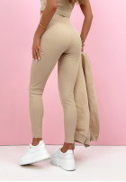 Souprava Mikina, Legíny, top 3in1 Look At Me ecru