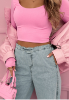 Kalhoty džínové  joggery Beatricia světle modré