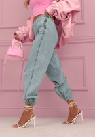 Kalhoty džínové  joggery Beatricia světle modré