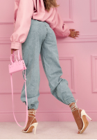 Kalhoty džínové  joggery Beatricia světle modré