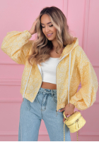 Żakardowa Bunda bomberka Madelyn žlutá