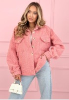 Krátká Bunda sherpa kożuszek Anyana blankytná