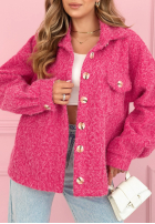 Krátká Bunda sherpa kożuszek Anyana blankytná