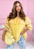 Skórzana Kabelka Patrice béžová