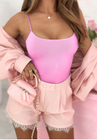 Top na ramiączkach Adelle Černé