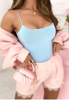 Top na ramiączkach Adelle Černé