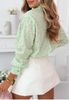 Eleganckie spódnico-spodenki mini Clarice bílé