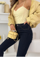 Kalhoty džínové  Sounds Familiar granátové