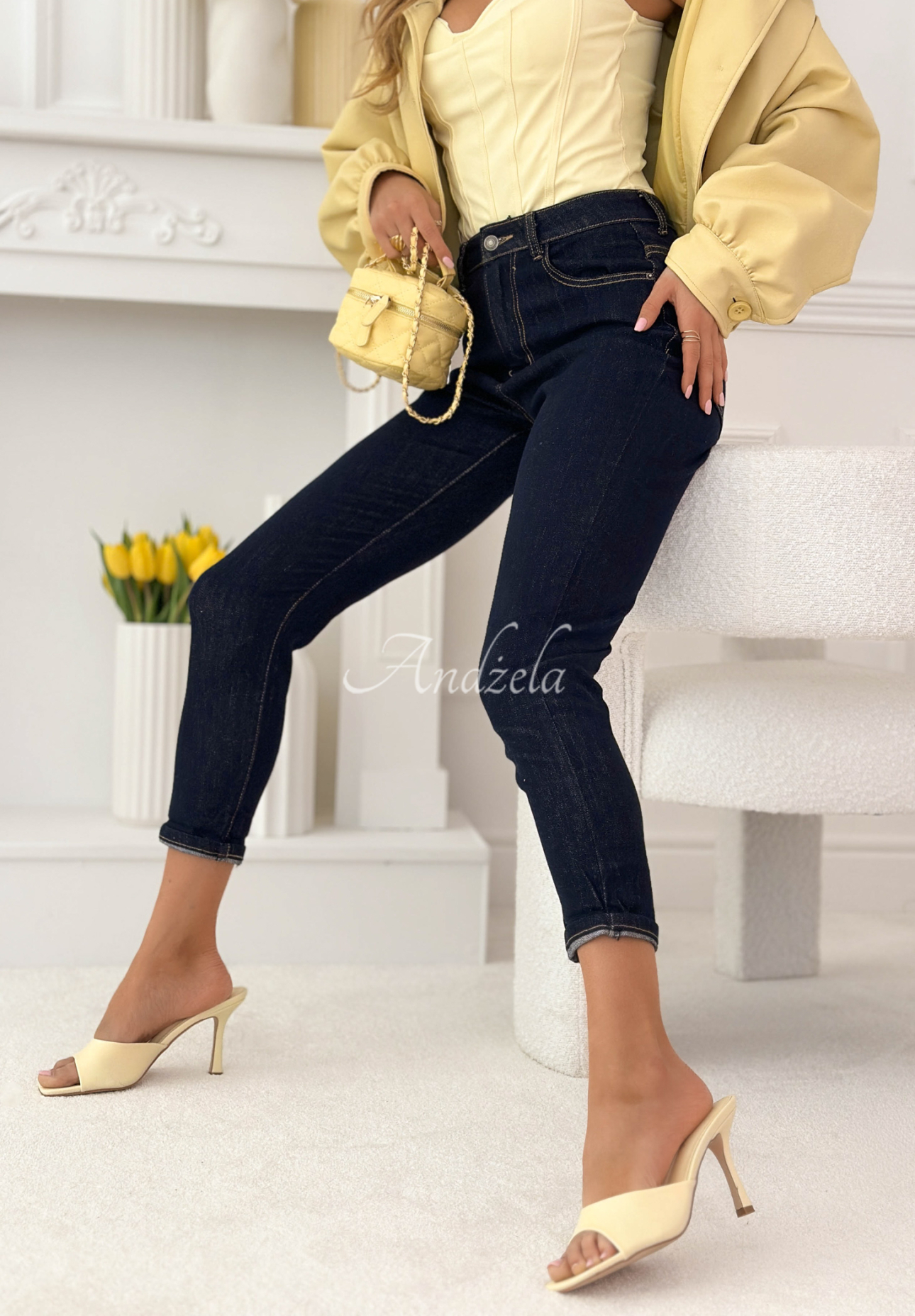 Džíny Sounds Familiar granátové