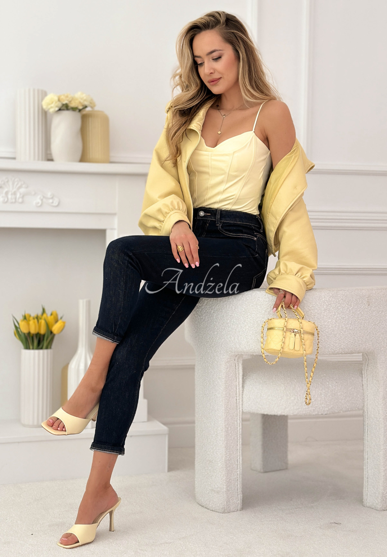 Džíny Sounds Familiar granátové