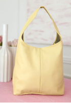 Skórzana Kabelka Justice žlutá