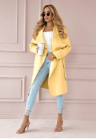 Kabát Not By Chance Bílá