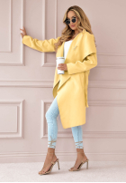 Kabát Not By Chance Bílá