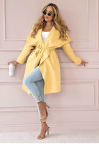 Kabát Not By Chance Bílá