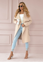 Kabát Not By Chance béžový