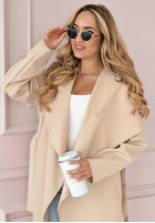 Kabát Not By Chance béžový