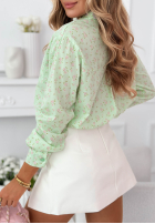 Bawełniana Košile w kwiaty Marbella žlutá