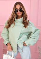 Skórzana Bunda bomberka Messy žlutá