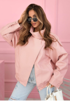 Skórzana Bunda bomberka Messy žlutá