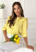 Košile z kołnierzykiem Anabell žlutá