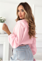 Košile z ozdobnym kołnierzem Martha žlutá