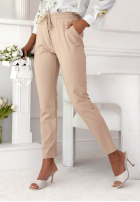 materiálové Kalhoty Do You Remember blankytné