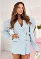 Elegancka Sako z bufiastymi rękawami Avenelle černá