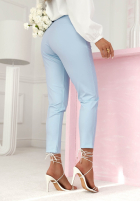 materiálové Kalhoty Pretty On Point červené