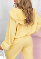 Tepláková souprava Kaia žlutá