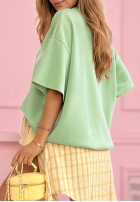 Tričko z napisem Brooklyn Mood žlutá