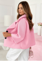 Krótki Kabát z kołnierzem Maristella žlutá