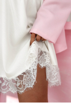 Krótkie spodenki z koronką Sweet & Sour žluté