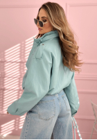 Krátká skórzana Bunda bomberka Marisa žlutá