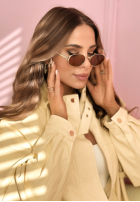 Brýle przeciwsłoneczne Bailey hnědé