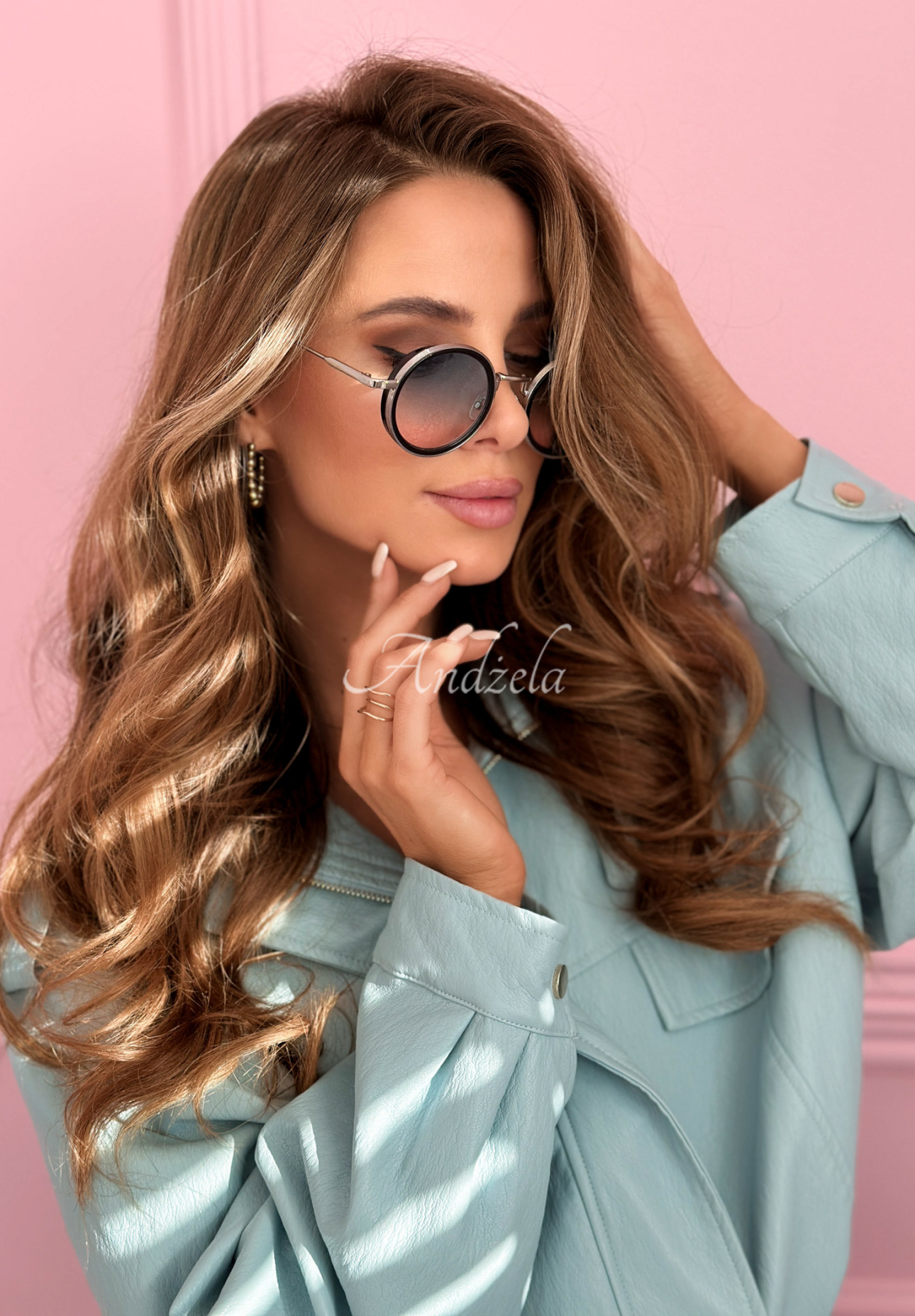 Sluneční brýle Gentle Light černo-stříbrné