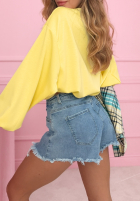 Mikina ze ściągaczem masełko Lorraine žlutá