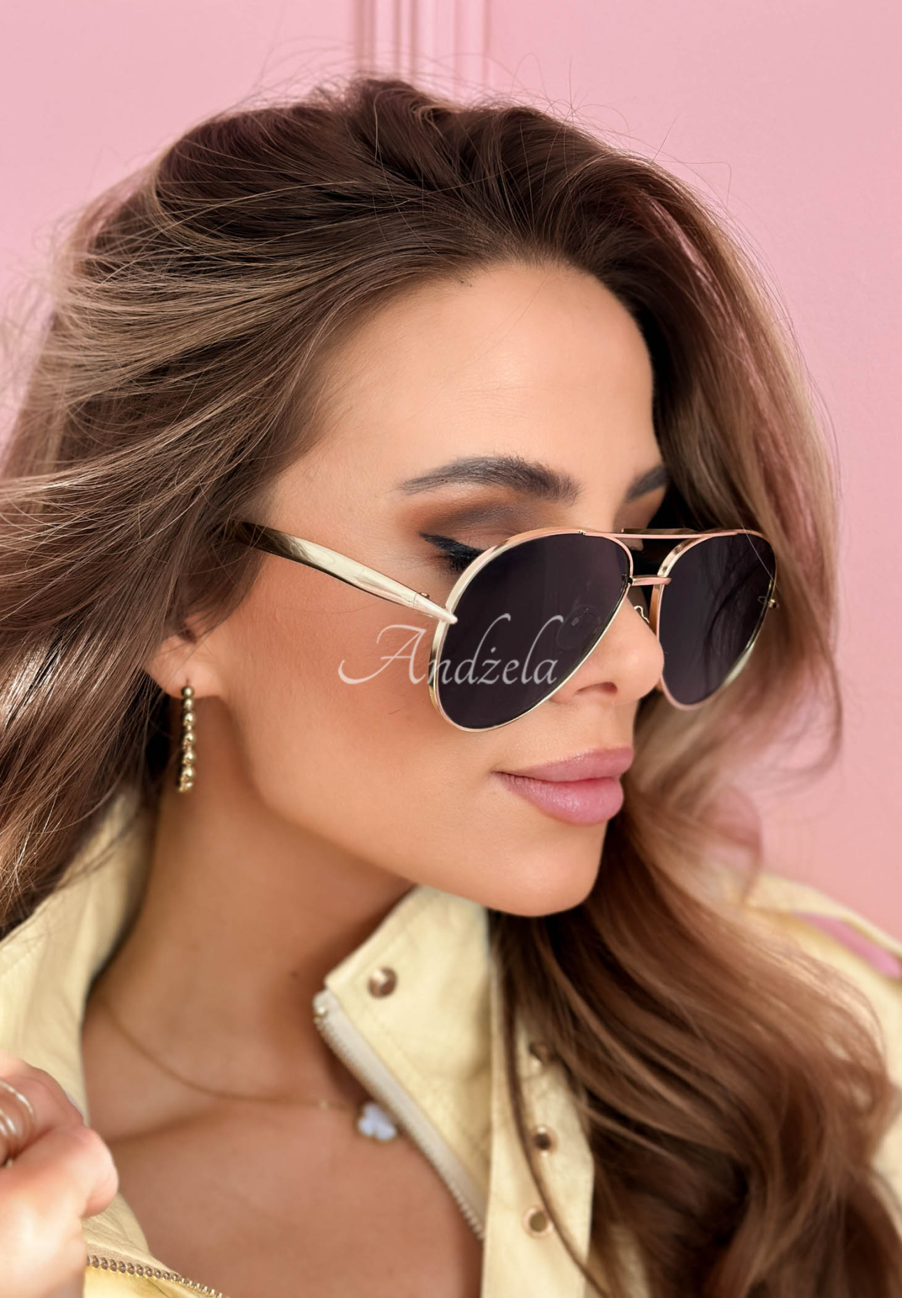 Sluneční brýle Saw It Twice zlato-černé